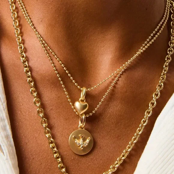 Roxanne Assoulin The Free Spirit Pendant Gold - Picture 1 of 4